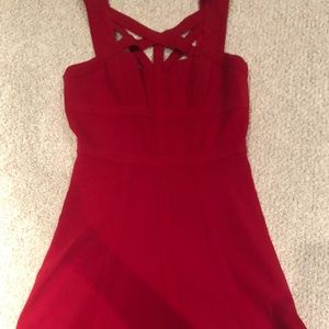 Red BCBG Cocktail Dress